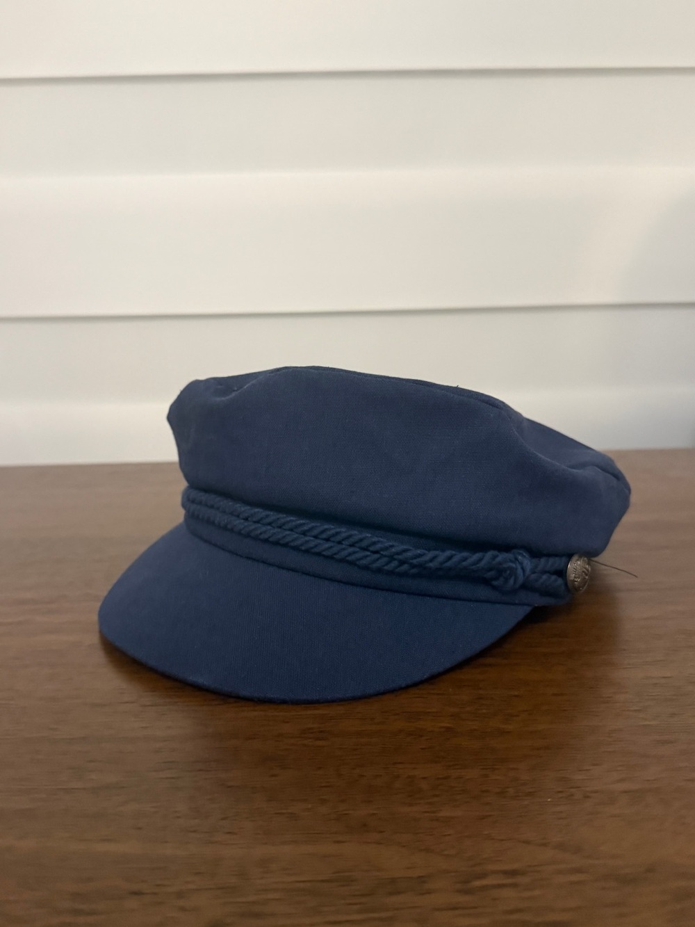 Anthropologie Navy Hat